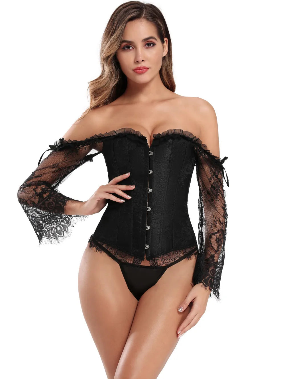 🌹 Lace Corset Lingerie Set 🌹