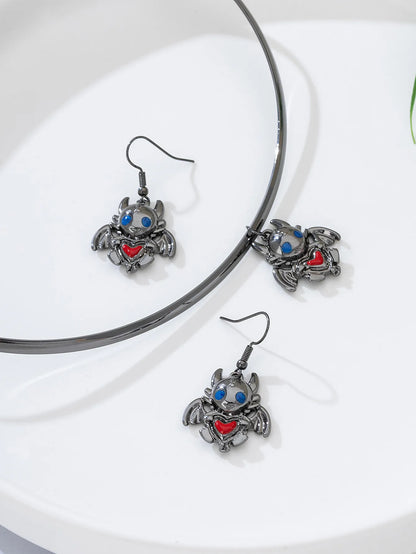 🐉 Dragon Necklace & Earring Set 🐉
