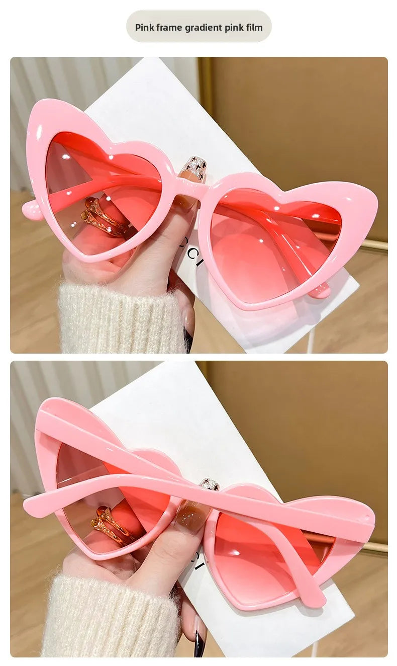 ❤️🕶️ Outdoor Heart Shape UV Protection Sunglasses 🕶️❤️