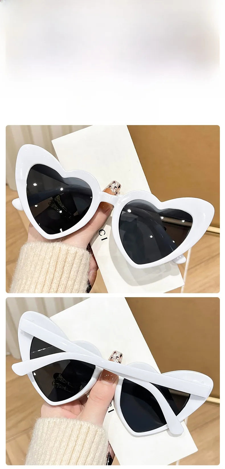 ❤️🕶️ Outdoor Heart Shape UV Protection Sunglasses 🕶️❤️