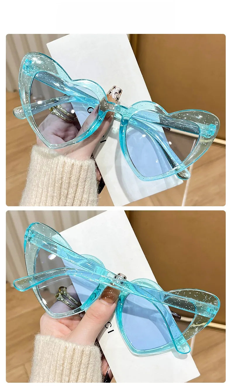 ❤️🕶️ Outdoor Heart Shape UV Protection Sunglasses 🕶️❤️