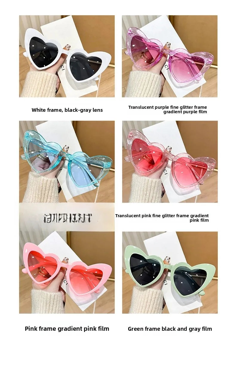 ❤️🕶️ Outdoor Heart Shape UV Protection Sunglasses 🕶️❤️