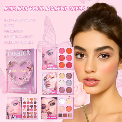 🌈 24-Colour Multi-Functional Makeup Palette All-In-One 4-Layer Makeup Book 🌈