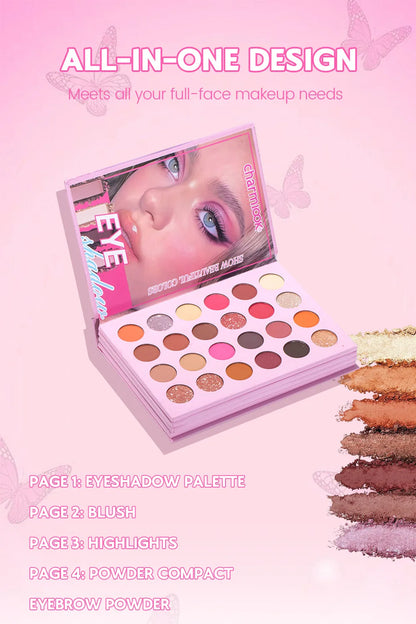 🌈 24-Colour Multi-Functional Makeup Palette All-In-One 4-Layer Makeup Book 🌈