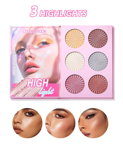 🌈 24-Colour Multi-Functional Makeup Palette All-In-One 4-Layer Makeup Book 🌈