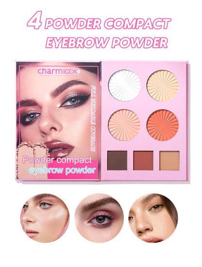 🌈 24-Colour Multi-Functional Makeup Palette All-In-One 4-Layer Makeup Book 🌈