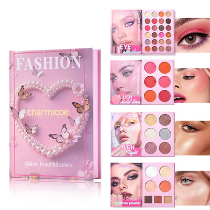🌈 24-Colour Multi-Functional Makeup Palette All-In-One 4-Layer Makeup Book 🌈
