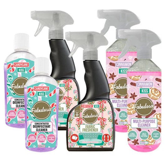 Limited Edition Kissmas Collection Household Cleaning Christmas Bundle