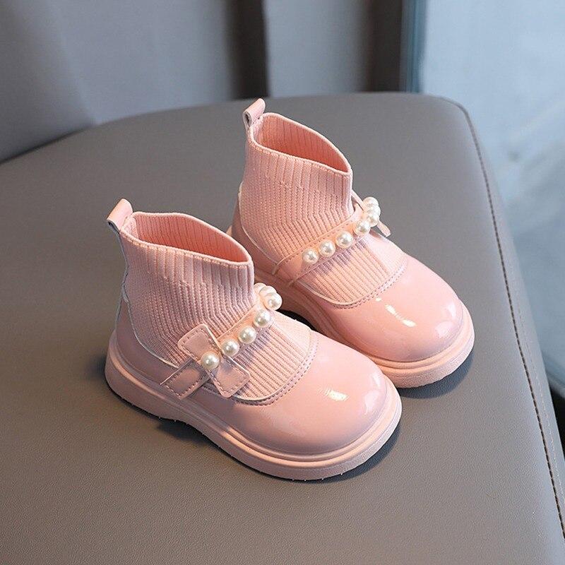 👧 Girls Pearl Detailed Boots 👢