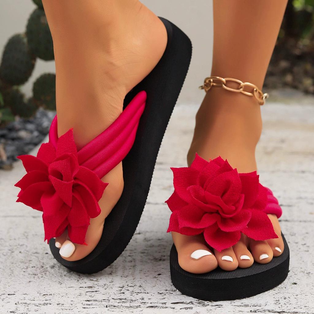 🌸 Ladies Flower Flip Flops 🌸