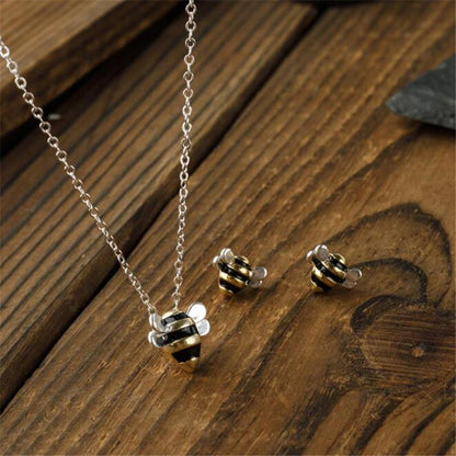 Cute Bee Jewellery Set