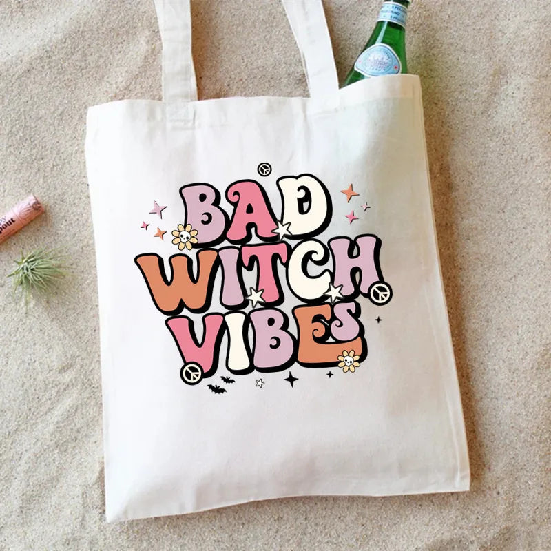🕸️🎃 Halloween Vibes Tote Bags 🎃🕸️