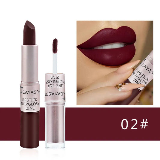 2pc No 2. Lipstick & Lipgloss Set