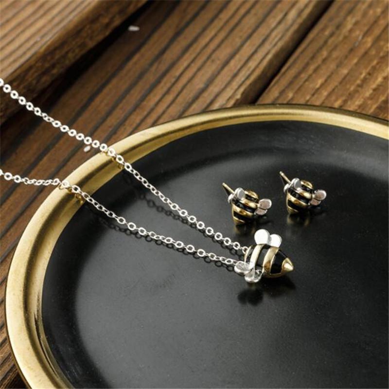 Cute Bee Jewellery Set