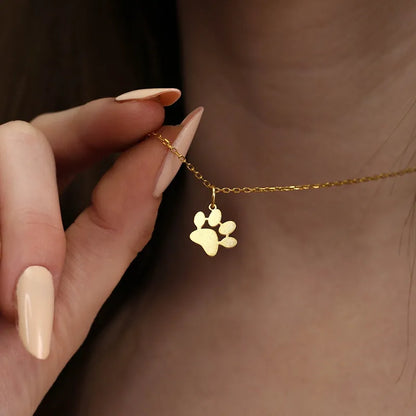 🐾✨ Cute Dog Paw Print Jewellery Set! ✨🐾