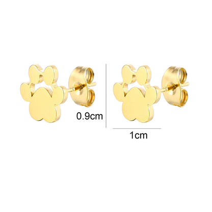 🐾✨ Cute Dog Paw Print Jewellery Set! ✨🐾
