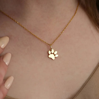 🐾✨ Cute Dog Paw Print Jewellery Set! ✨🐾