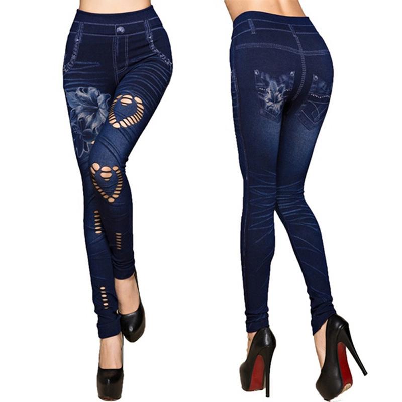 🌸💖 Women’s Printed High Waist Slim Leggings 💖🌸