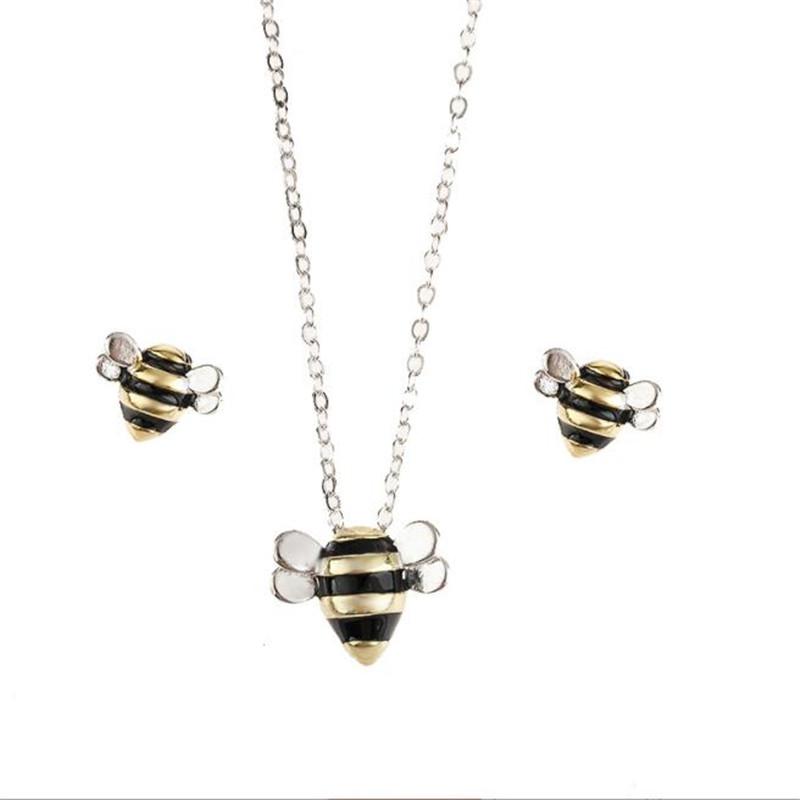 Cute Bee Jewellery Set