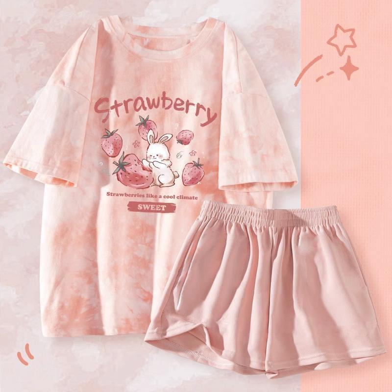 2pc Tie-Dye Loungewear for Women