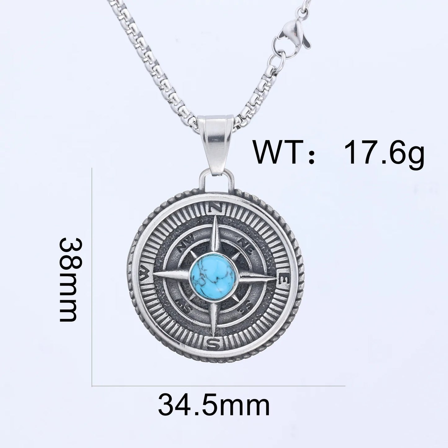 ⚔️ Nordic Mythology Viking Compass Necklace ⚔️
