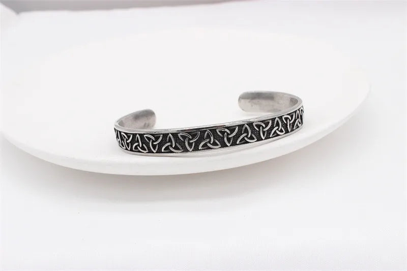 ⚔️ Titanium Steel Celtic Viking Bracelet ⚔️