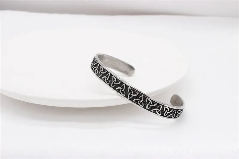 ⚔️ Titanium Steel Celtic Viking Bracelet ⚔️