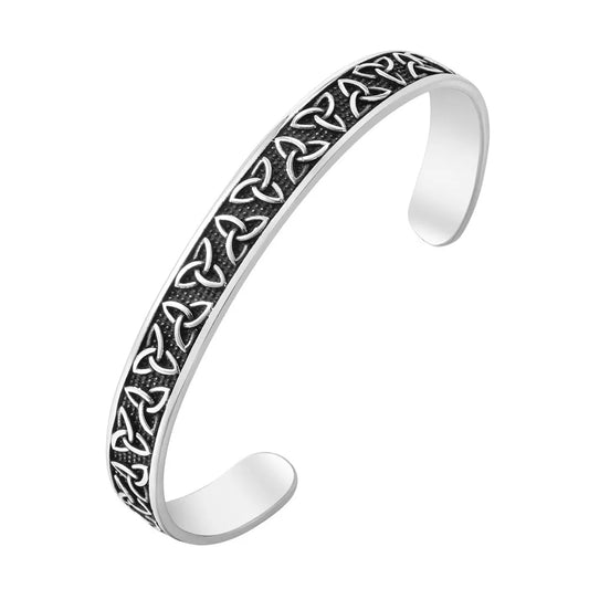 ⚔️ Titanium Steel Celtic Viking Bracelet ⚔️