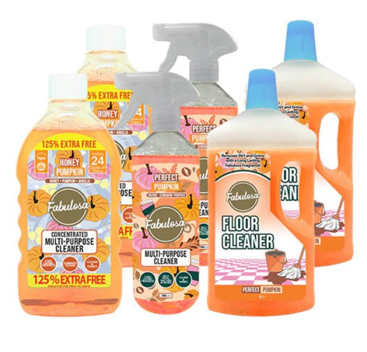 Limited Edition Pumpkin Collection Household Cleaning Bundle