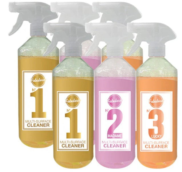 Fragranced Multi-Surface Cleaner Spray Bundle 750ml 6 Pack