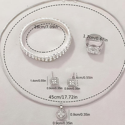 💎✨ 6pc Luxury Women’s Watch & Jewellery Gift Set ✨⌚