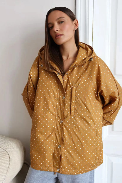 Brown Polka Dot Jacket