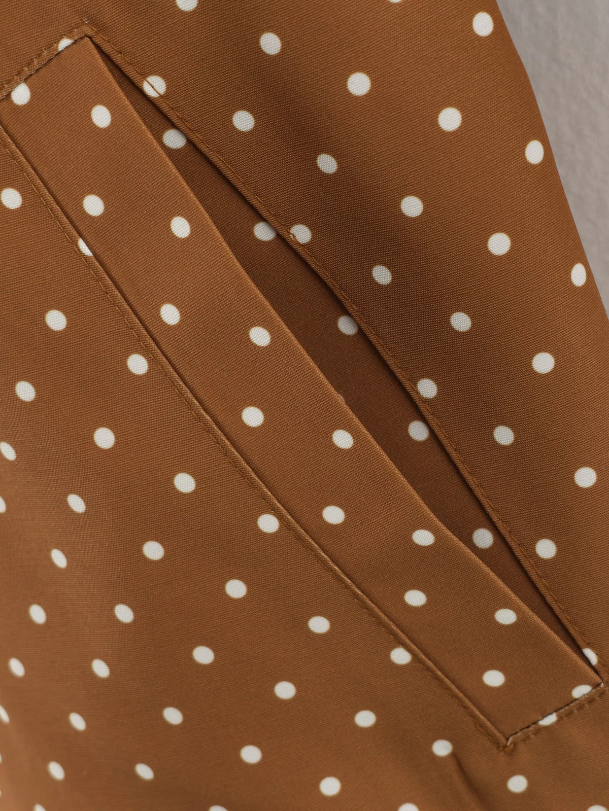 Brown Polka Dot Jacket