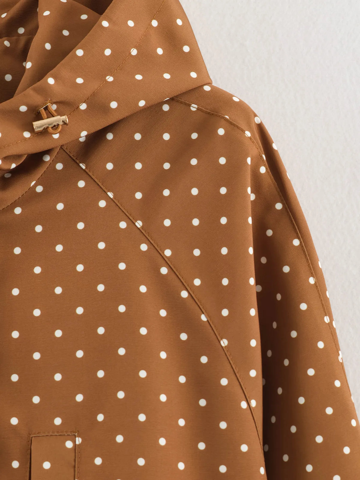 Brown Polka Dot Jacket
