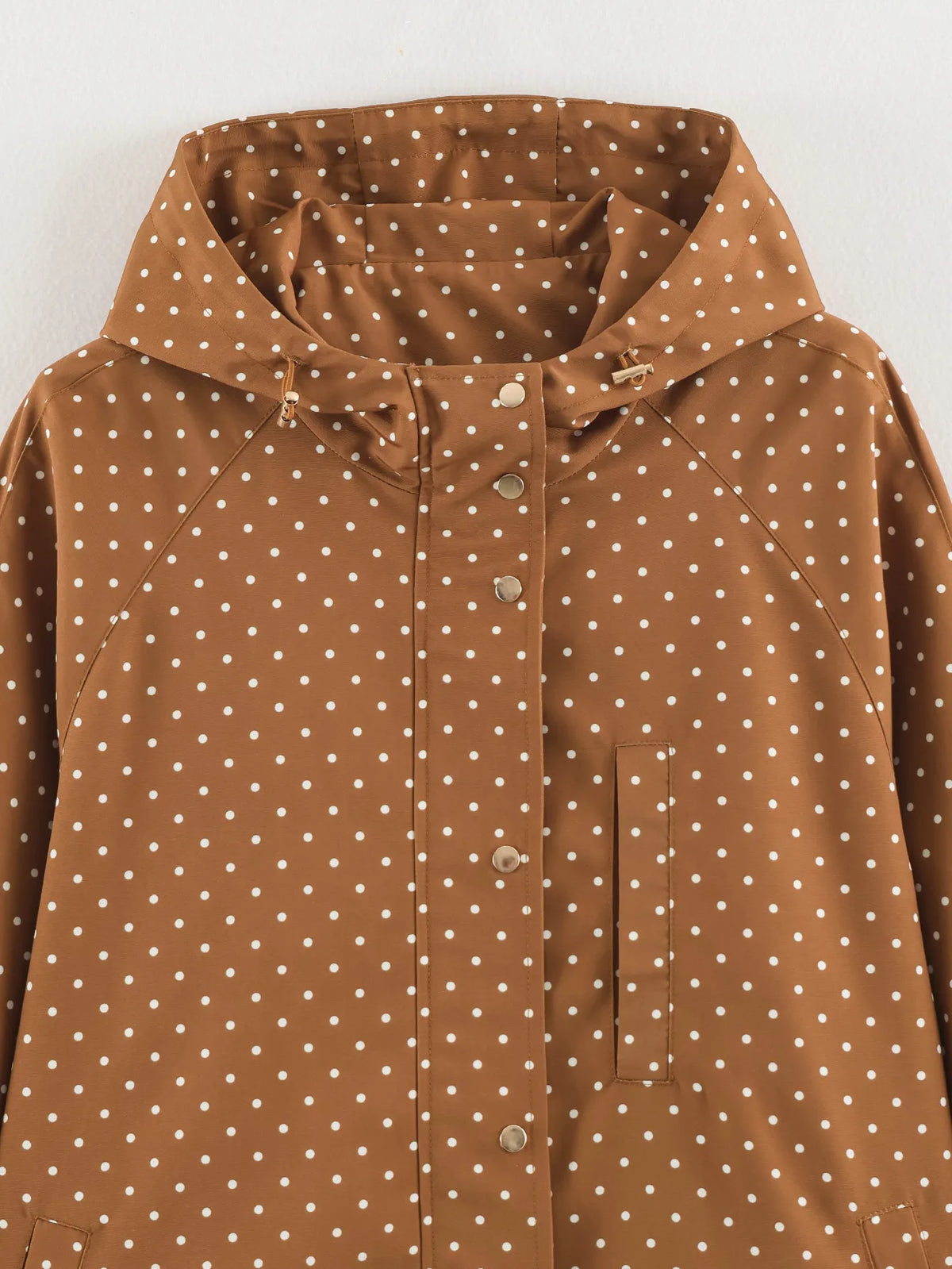 Brown Polka Dot Jacket