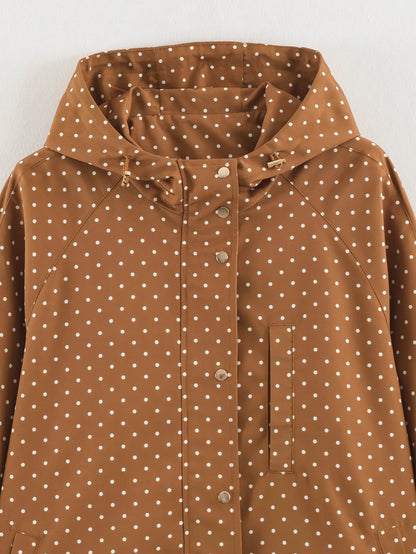 Brown Polka Dot Jacket