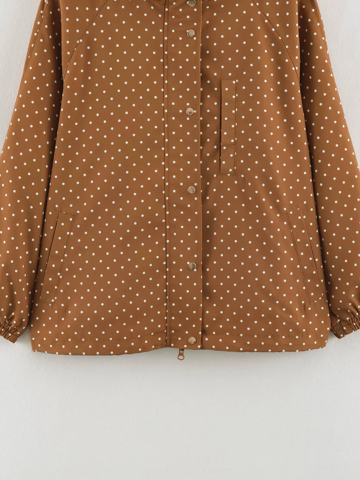 Brown Polka Dot Jacket