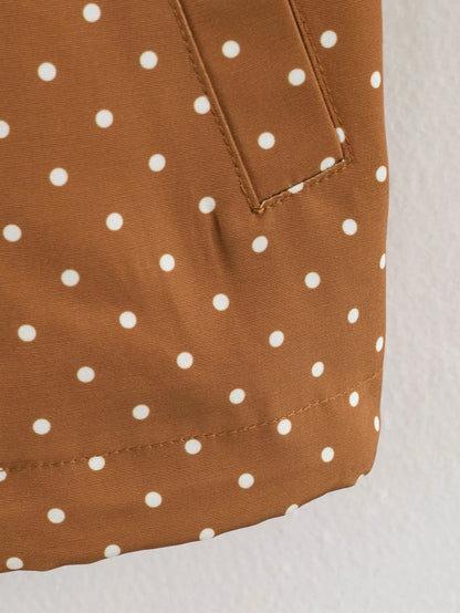 Brown Polka Dot Jacket
