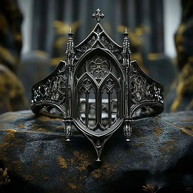 Gothic Castle Adjustable Rings