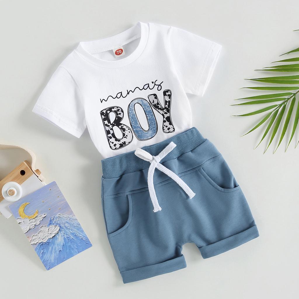 💙 Mama’s Boy Shorts Sets 💙