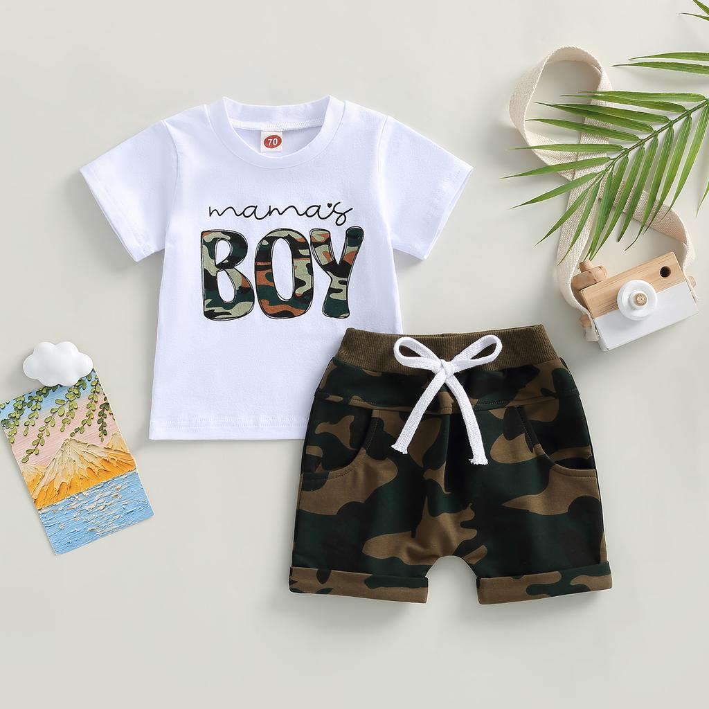 💙 Mama’s Boy Shorts Sets 💙