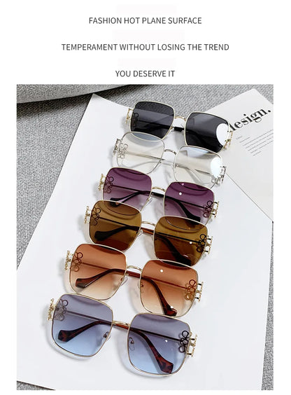 🕶️✨ Women’s Square Full Frame Sunglasses ✨🕶️