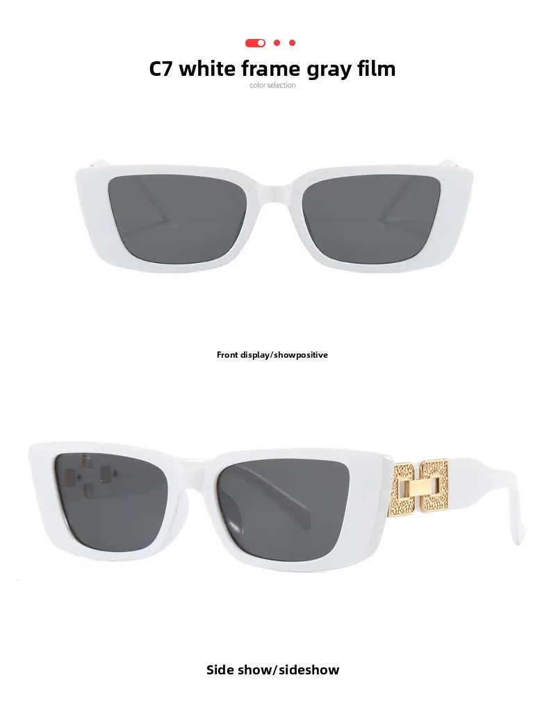 🕶️ Narrow Frame Cat Eye Sunglasses 🕶️