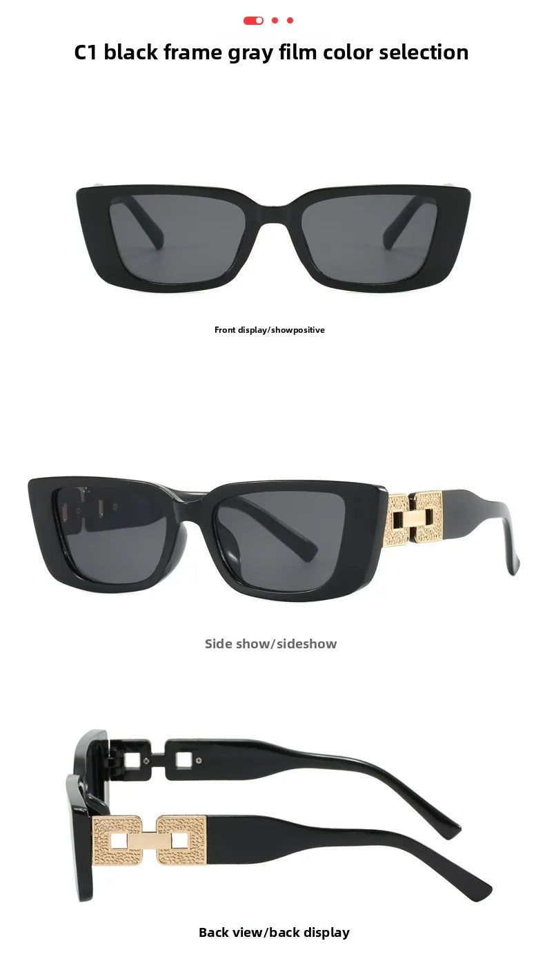 🕶️ Narrow Frame Cat Eye Sunglasses 🕶️