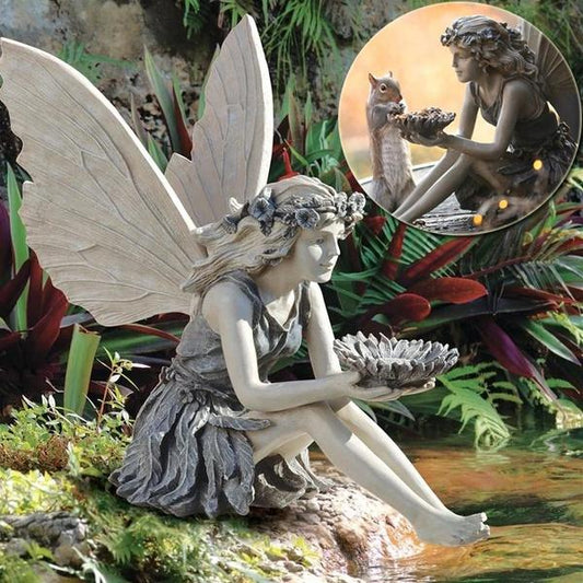 🧚 Garden Sunflower Fairy Statue 🧚