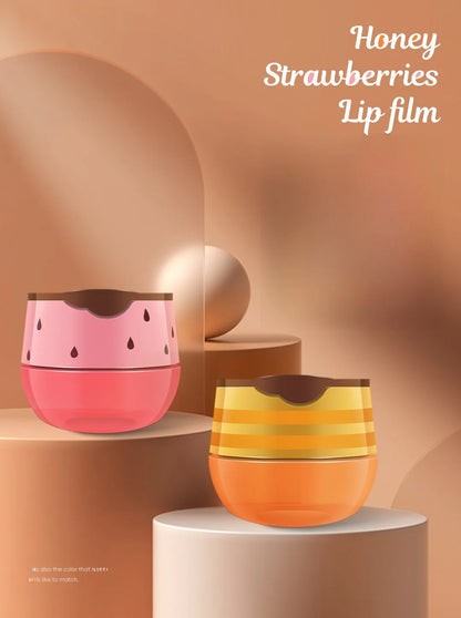 🍯🍓 Honey & Strawberry Lip Masks 🍓🍯
