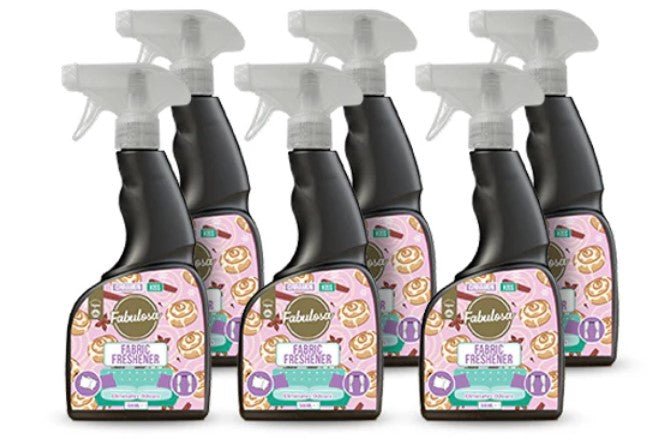 Fabric Freshener Spray Cinnamon Kiss 500ml 6 Pack Bundle