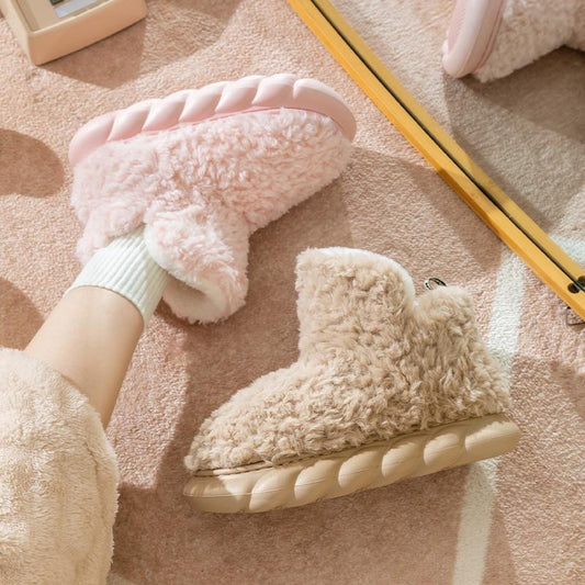 ✨ Ladies Fluffy Slipper Boots ✨