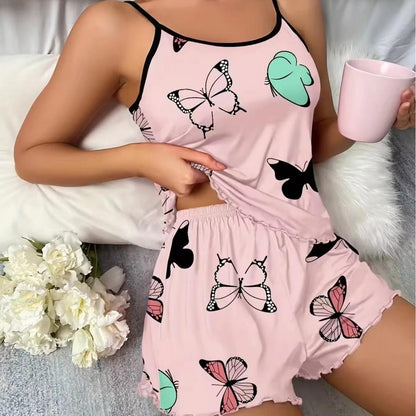 🦋 Women's Butterfly Print PJ Set 🦋