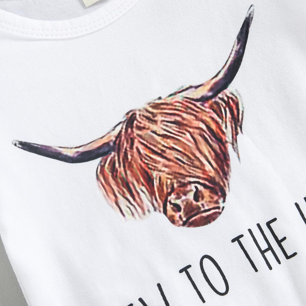 🐮 Baby Boys’ Highland Cow 3pc Set